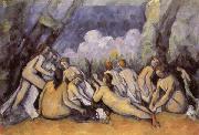 Paul Cezanne The Large Bathers Spain oil painting reproduction
